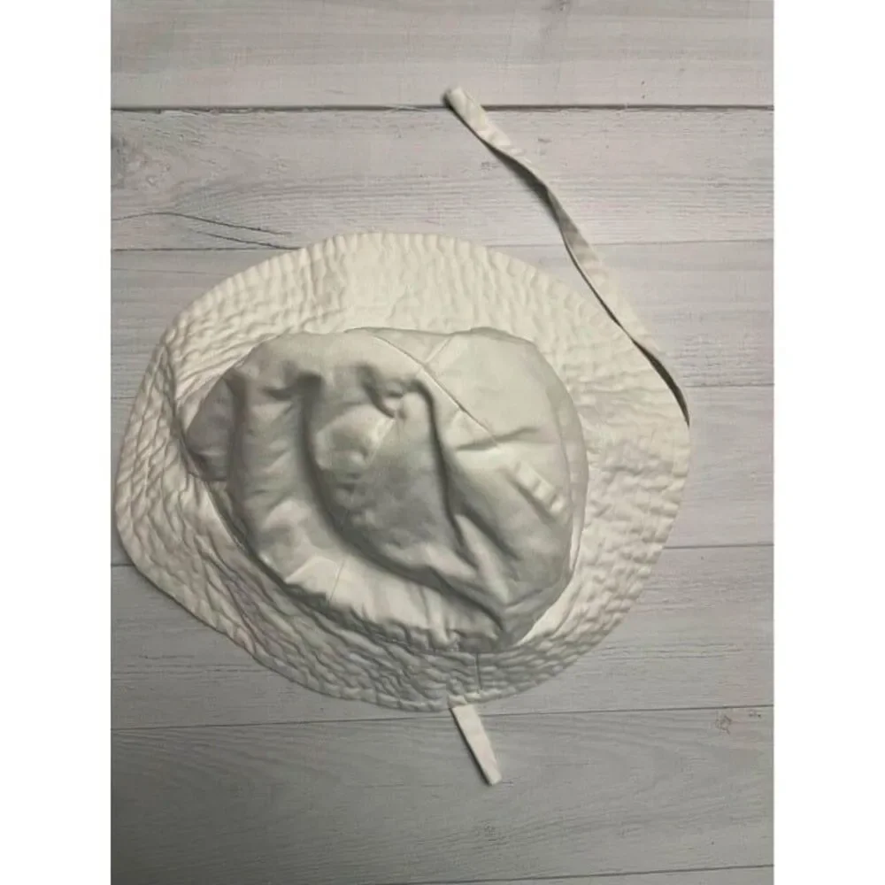 Infant Bella Bliss White‎ Sun Hat Size Medium